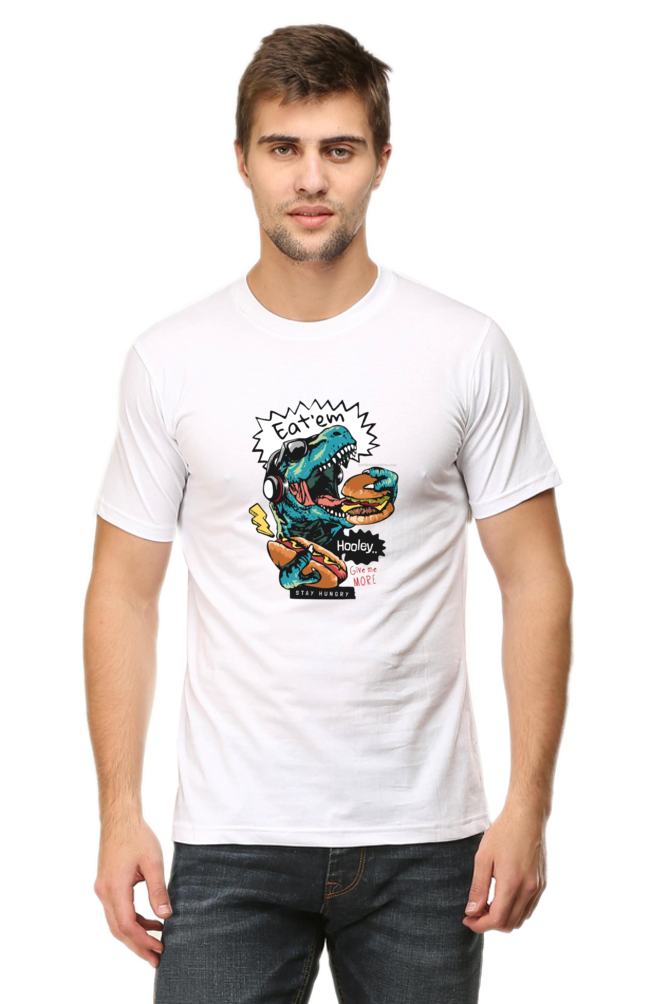 Xavi's Hungry Dino Motivation Streetwear Art Unisex Tshirt - Xavi's World