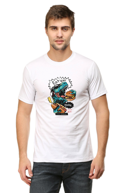 Xavi's Hungry Dino Motivation Streetwear Art Unisex Tshirt - Xavi's World