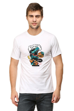 Load image into Gallery viewer, Xavi&#39;s Hungry Dino Motivation Streetwear Art Unisex Tshirt - Xavi&#39;s World
