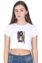 Load image into Gallery viewer, AOT Badass Woman Art Women&#39;s Cropped T-Shirt - Xavi&#39;s World
