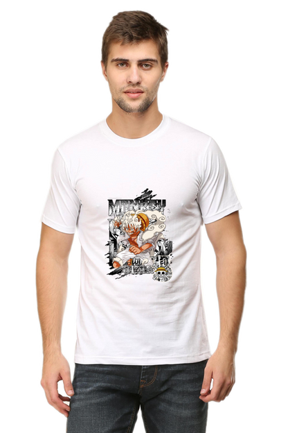 Luffy Gear 5 Unisex Cotton T-shirt - Xavi's World