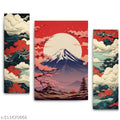 Japanese Theme Set of 3 Wall Painting