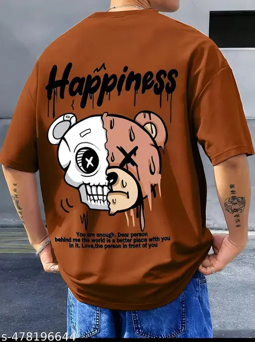 Basic Quality Happiness Unisex Oversized T-shirt