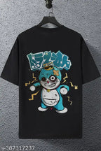 Basic Quality Oversized Angry Doraemon Backprint Unisex Tshirt
