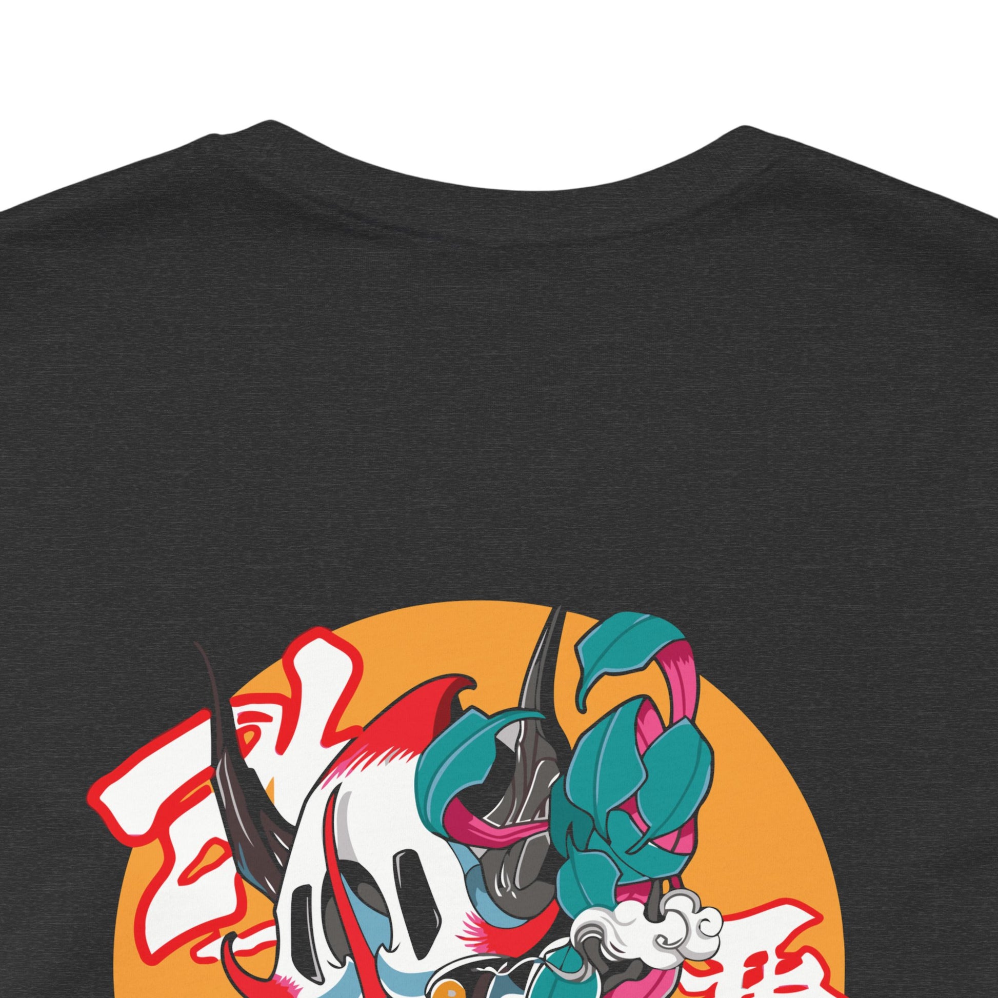 Crazy Wicked Goblin Good Evil Back Print Unisex Cotton Tshirt - Xavi's World