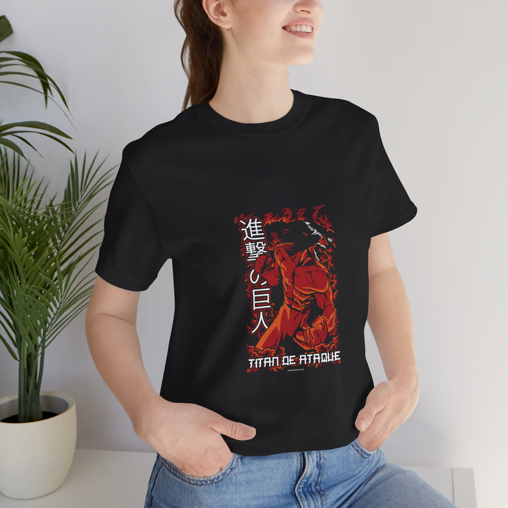 AOT Attack Art Unisex Cotton T-shirt - Xavi's World