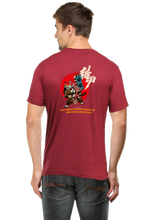 Load image into Gallery viewer, Xavi&#39;s Samurai Pug Back Print Streetwear Unisex Tshirt - Xavi&#39;s World
