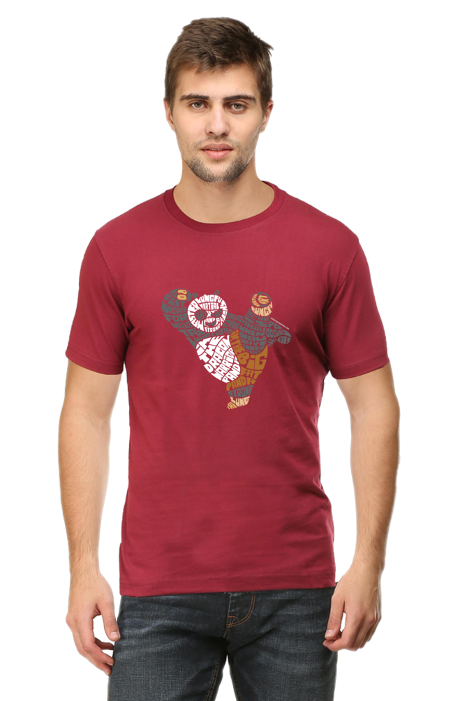 Martial Art Panda Typography Cartoon Unisex Tshirt - Xavi's World