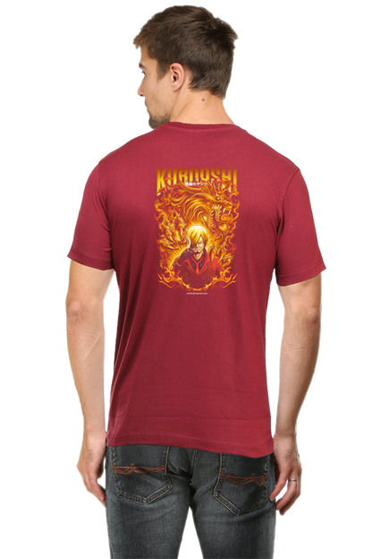 Sanji Art Back Print Unisex Cotton Tshirt - Xavi's World