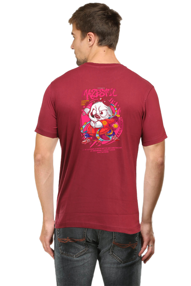 Xavi's Majestic Panda Back Print Streetwear Unisex Tshirt - Xavi's World