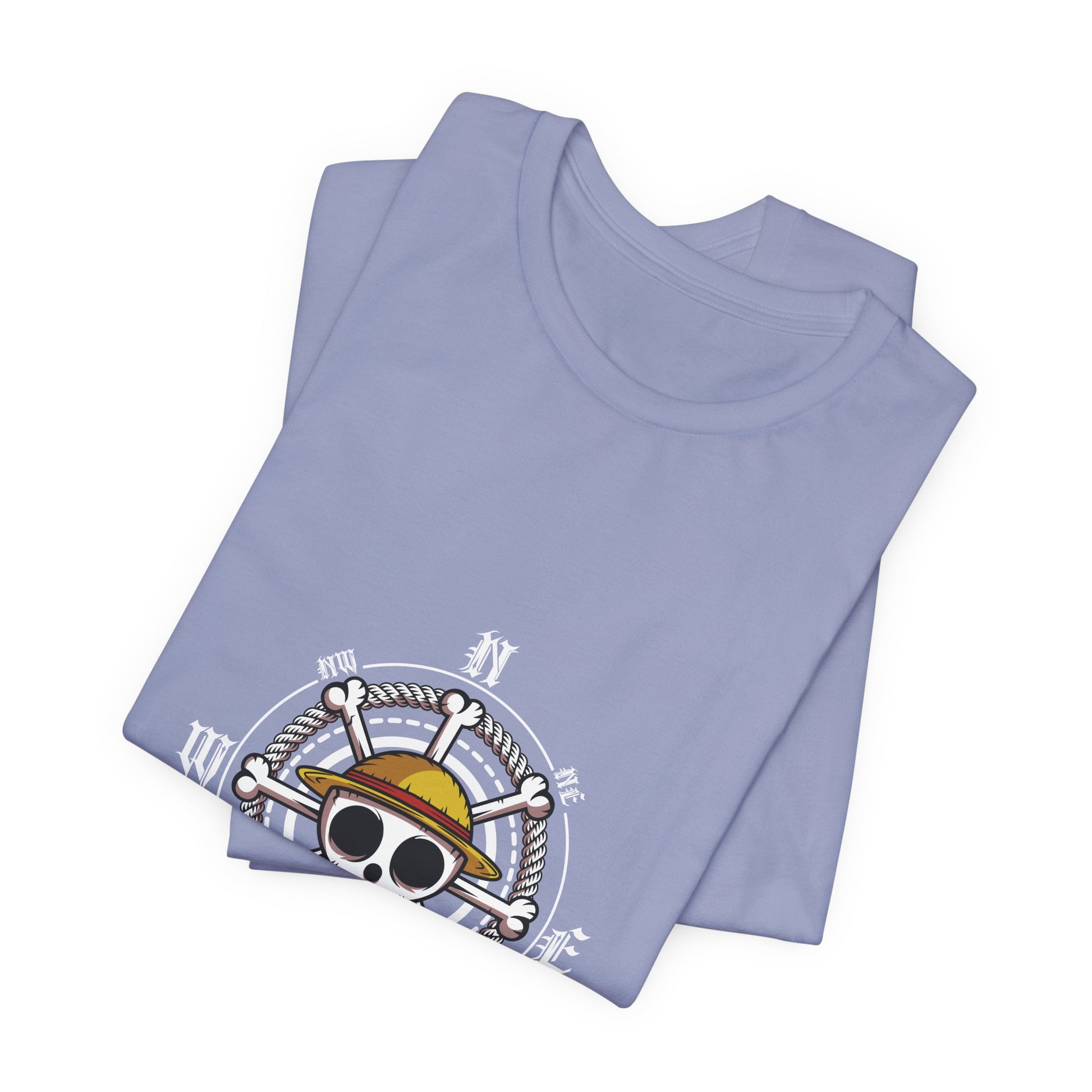 Anime Pirate Symbol Unisex Cotton Tshirt - Xavi's World