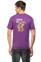 Dragon of Ball Mosaic Art Back Print Unisex Cotton Tshirt - Xavi's World