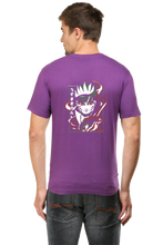 Load image into Gallery viewer, Anime Sage Rage Back Print Unisex Cotton Tshirt - Xavi&#39;s World
