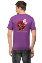Xavi's Samurai Pug Back Print Streetwear Unisex Tshirt - Xavi's World