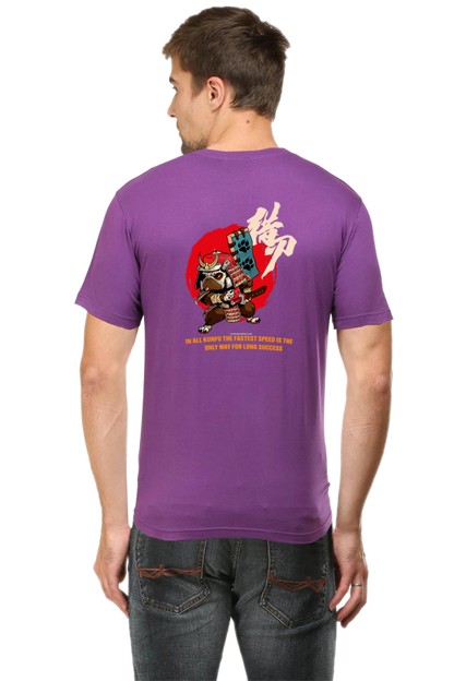 Xavi's Samurai Pug Back Print Streetwear Unisex Tshirt - Xavi's World