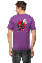 Load image into Gallery viewer, Xavi&#39;s Samurai Pug Back Print Streetwear Unisex Tshirt - Xavi&#39;s World
