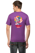 Crazy Wicked Goblin Good Evil Back Print Unisex Cotton Tshirt - Xavi's World