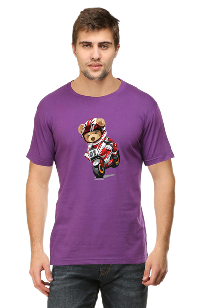 Xavi's Badass Teddy Rider Unisex Tshirt - Xavi's World