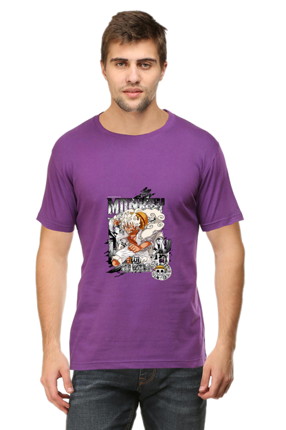 Luffy Gear 5 Unisex Cotton T-shirt - Xavi's World