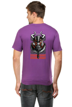 Load image into Gallery viewer, Xavi&#39;s Braid Beard Viking Knight Back Print Streetwear Unisex Tshirt - Xavi&#39;s World
