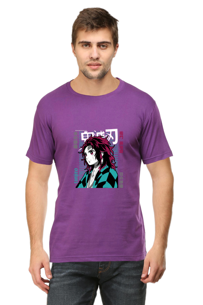 Tanjiro Art Unisex Cotton T-shirt - Xavi's World