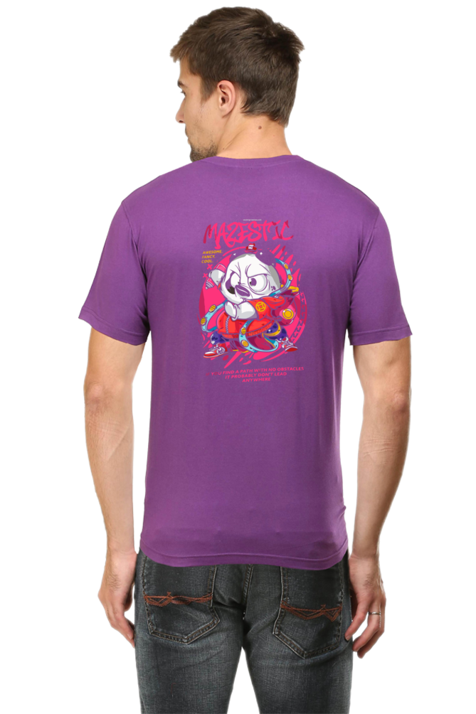 Xavi's Majestic Panda Back Print Streetwear Unisex Tshirt - Xavi's World