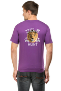 Xavi's Thrill of the Hunt Lion Art Back Print Streetwear Unisex Tshirt - Xavi's World
