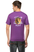Xavi's Thrill of the Hunt Lion Art Back Print Streetwear Unisex Tshirt - Xavi's World