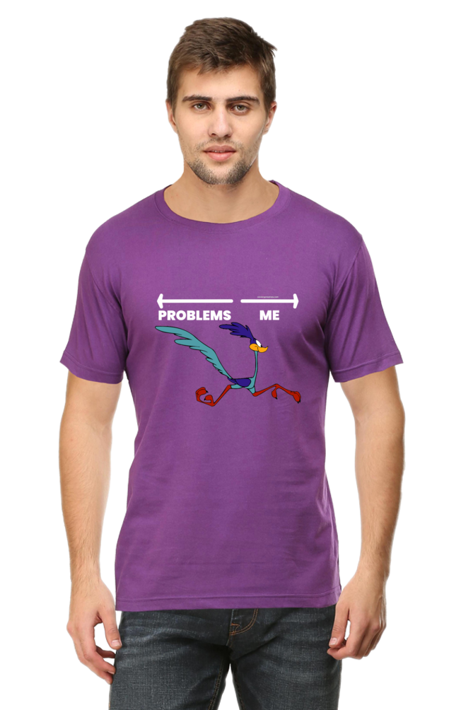 Cartoon Inspired I Run Away from Problems Unisex Tshirt - Xavi's World