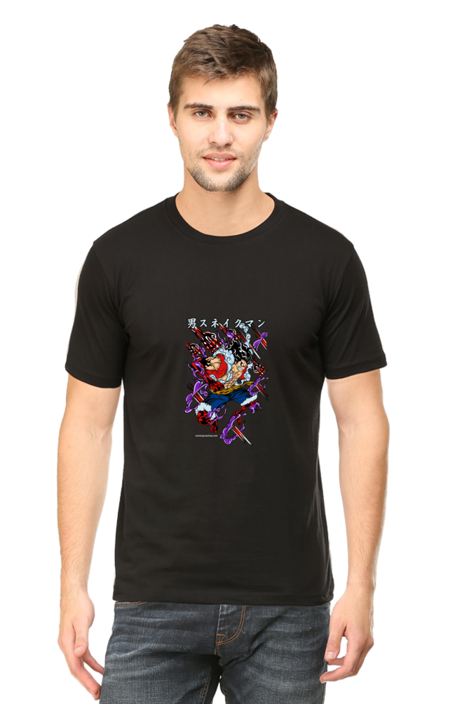 Luffy Gear 4 Unisex Cotton T-shirt - Xavi's World