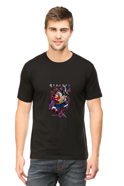 Luffy Gear 4 Unisex Cotton T-shirt - Xavi's World