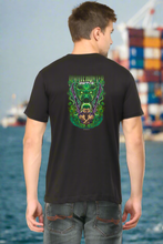 Load image into Gallery viewer, Zoro Green Art Back Print Unisex Cotton Tshirt - Xavi&#39;s World
