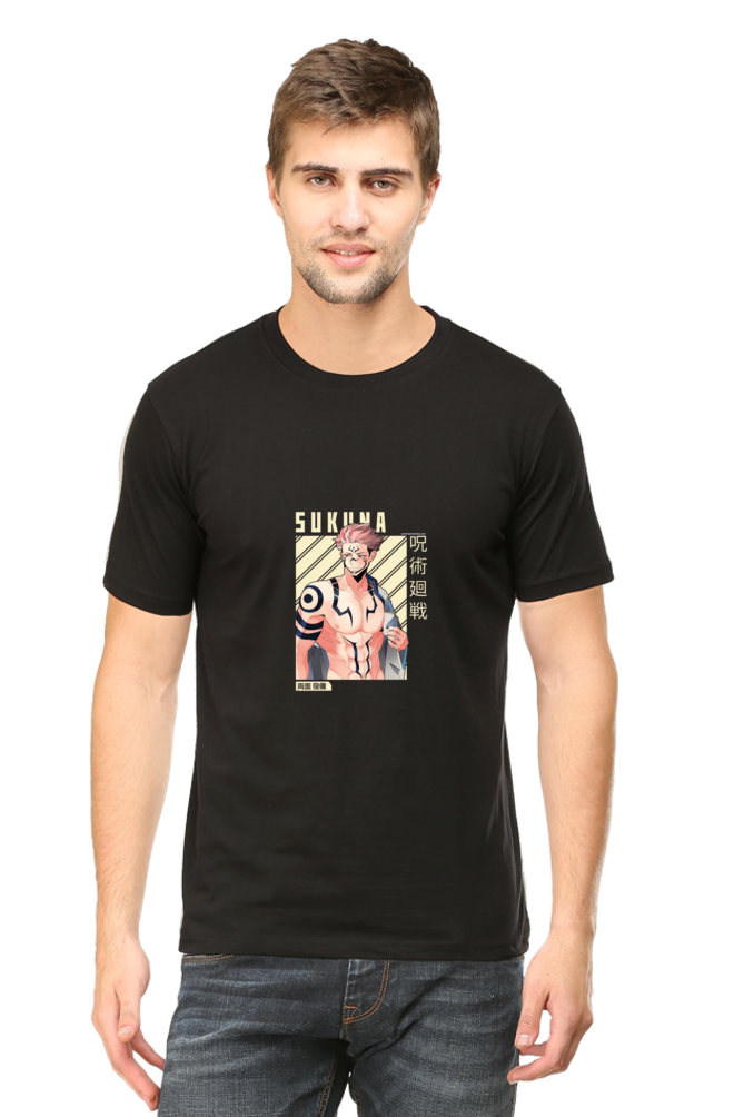 Sukuna Art Unisex Cotton T-shirt - Xavi's World