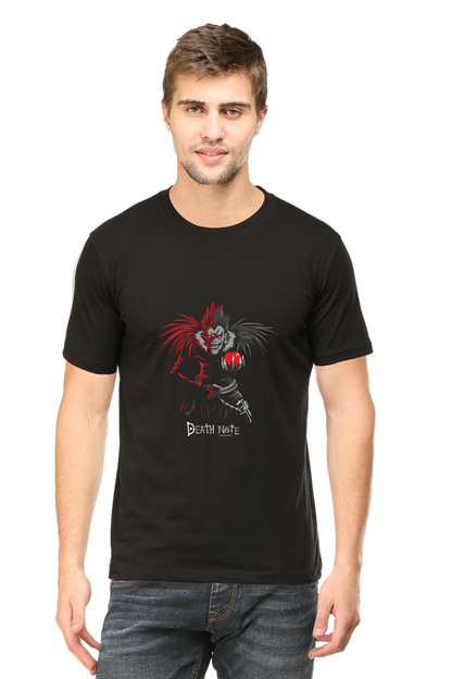 Ryuk with fruit Unisex Cotton T-shirt - Xavi's World