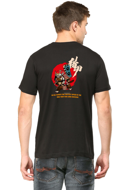 Xavi's Samurai Pug Back Print Streetwear Unisex Tshirt - Xavi's World