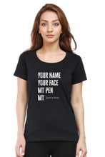 Load image into Gallery viewer, Death by Note Quote Unisex Cotton T-shirt

