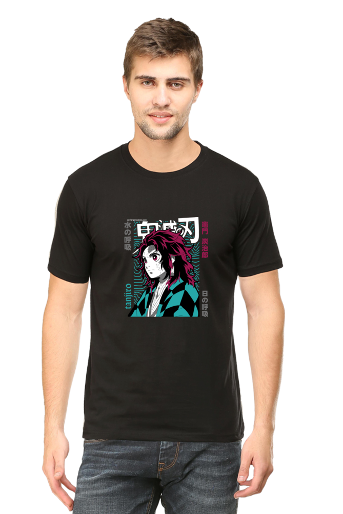Tanjiro Art Unisex Cotton T-shirt - Xavi's World