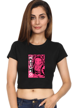 Load image into Gallery viewer, Nezuko Art Women&#39;s Cropped T-shirt - Xavi&#39;s World
