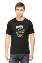 Load image into Gallery viewer, Xavi&#39;s Hungry Dino Motivation Streetwear Art Unisex Tshirt - Xavi&#39;s World
