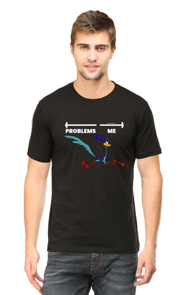 Cartoon Inspired I Run Away from Problems Unisex Tshirt - Xavi's World