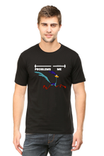 Load image into Gallery viewer, Cartoon Inspired I Run Away from Problems Unisex Tshirt - Xavi&#39;s World
