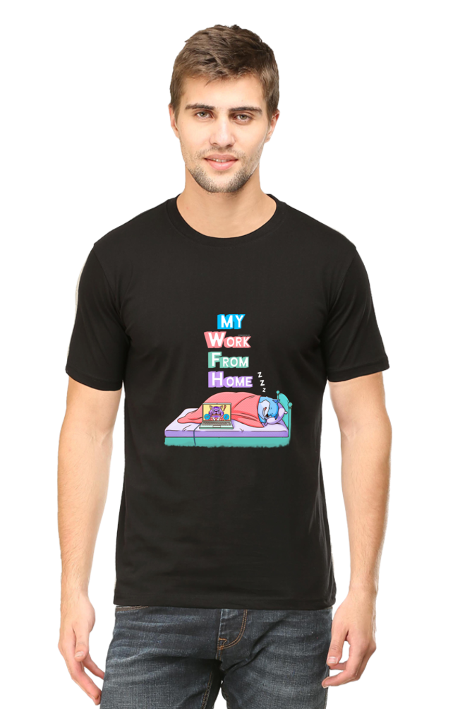 Xavi's Work From Home WFH Unisex Cotton T-shirt - Xavi's World