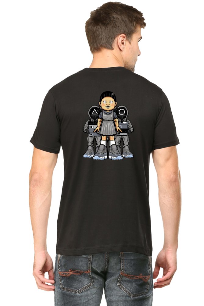 Squid-ing Game Streetwear Art Back Print Unisex Tshirt - Xavi's World