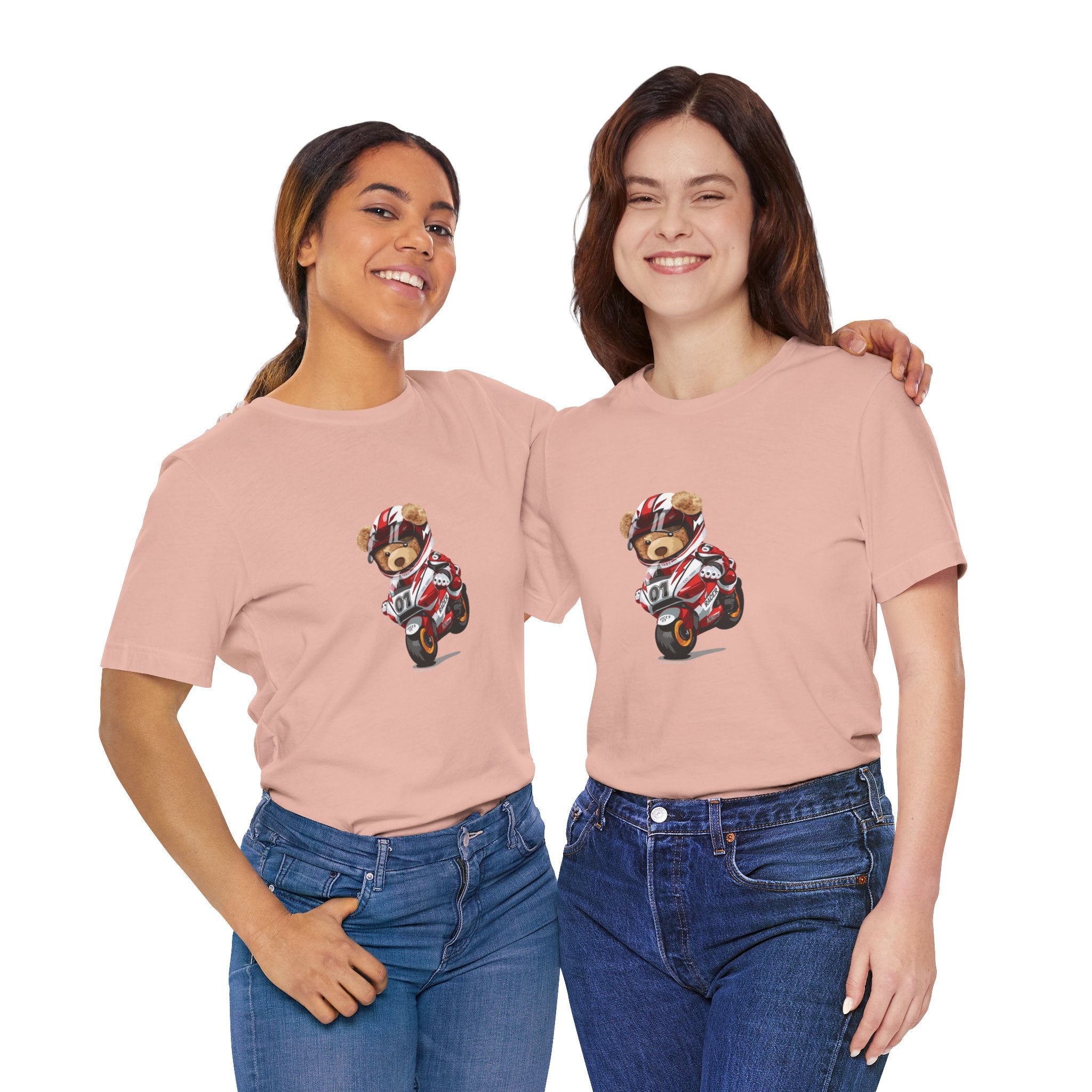 Xavi's Badass Teddy Rider Unisex Tshirt - Xavi's World