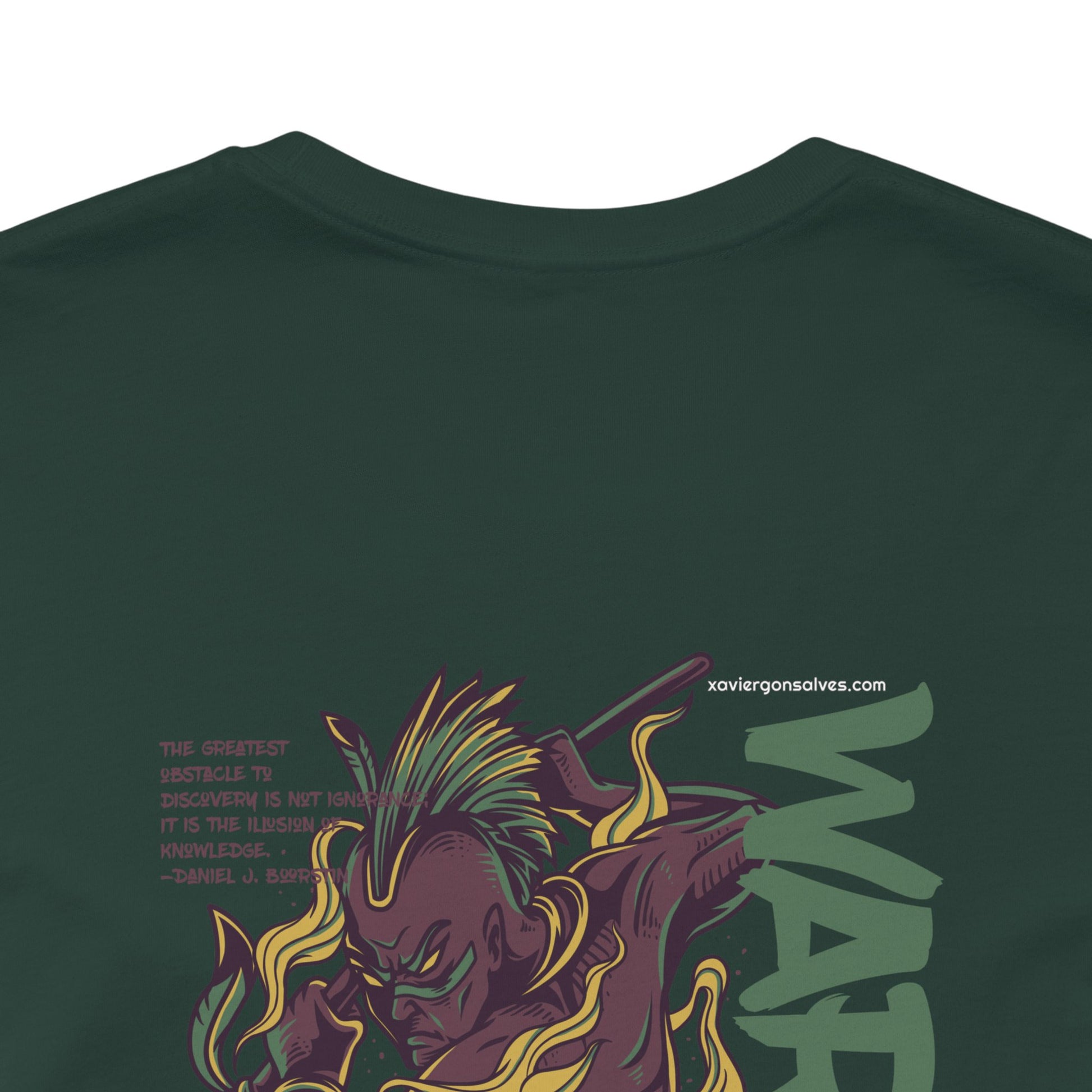 Xavi's Warchief Environment Warrior Back Print Streetwear Unisex Tshirt - Xavi's World