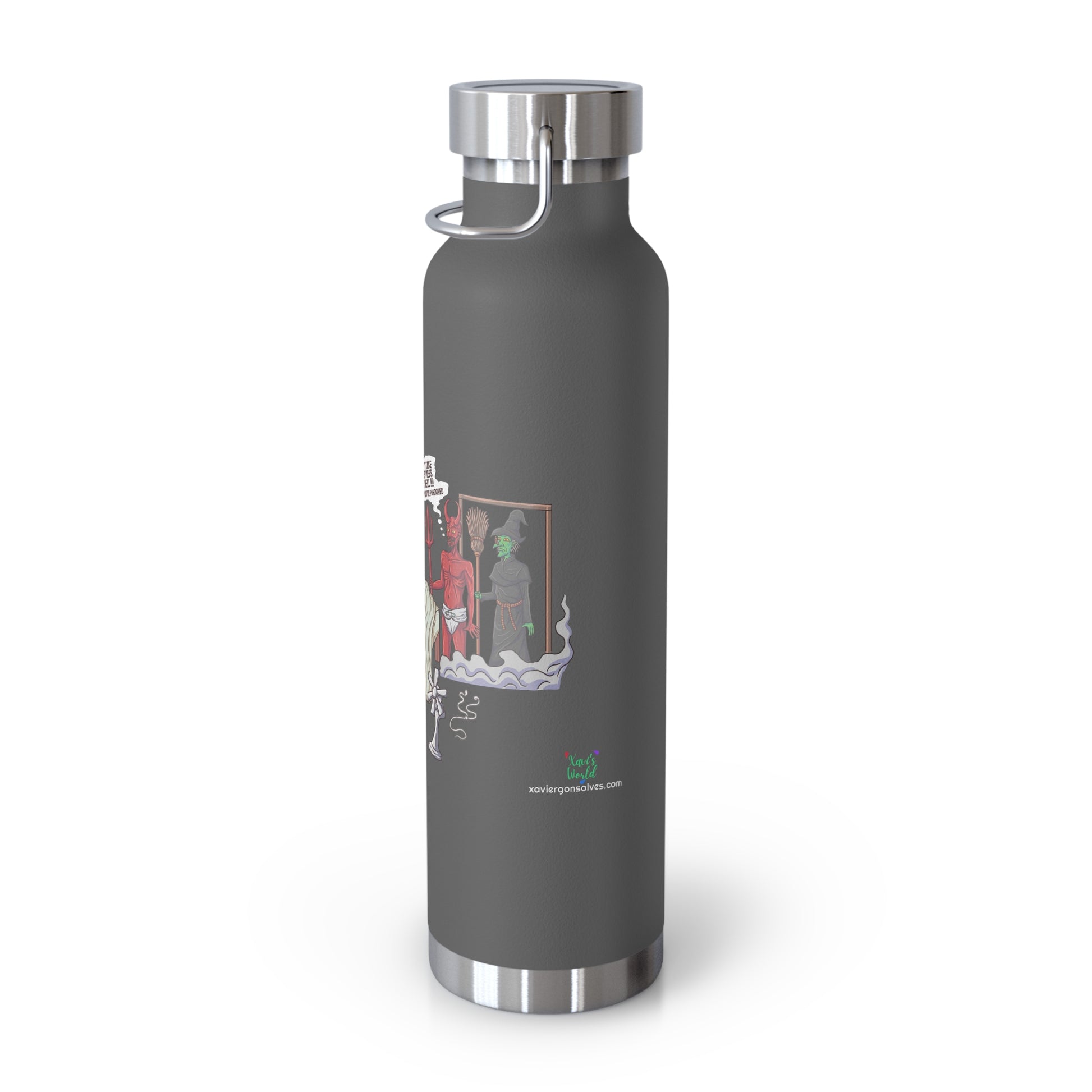 Xavi's Hostel Life 22oz Vacuum Insulated Bottle (650 ml) - Xavi's World