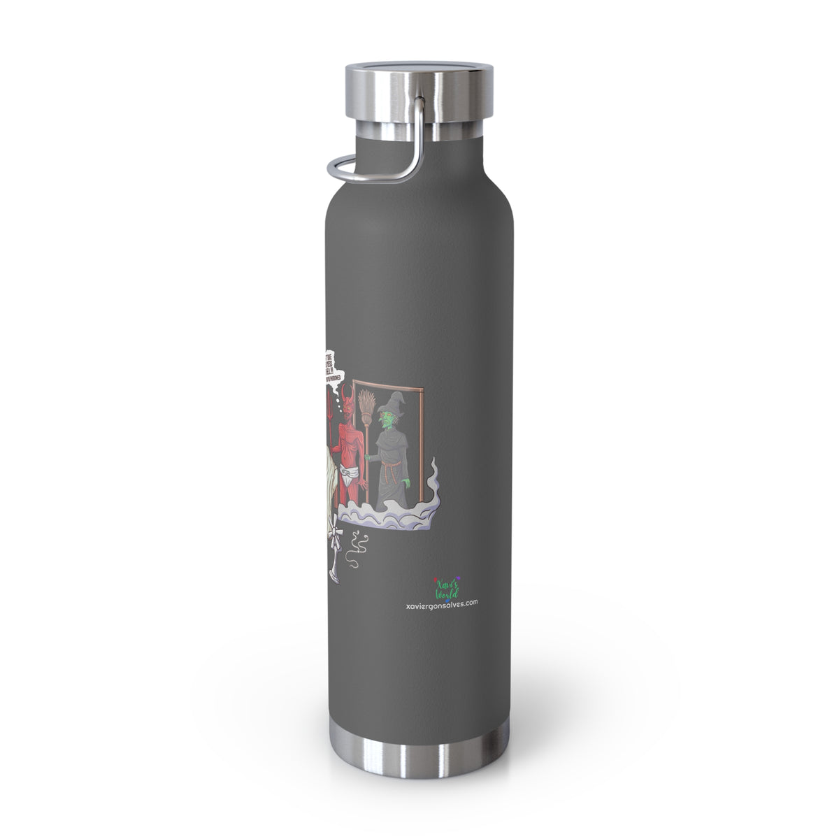 Xavi's Hostel Life 22oz Vacuum Insulated Bottle (650 ml) - Xavi's World