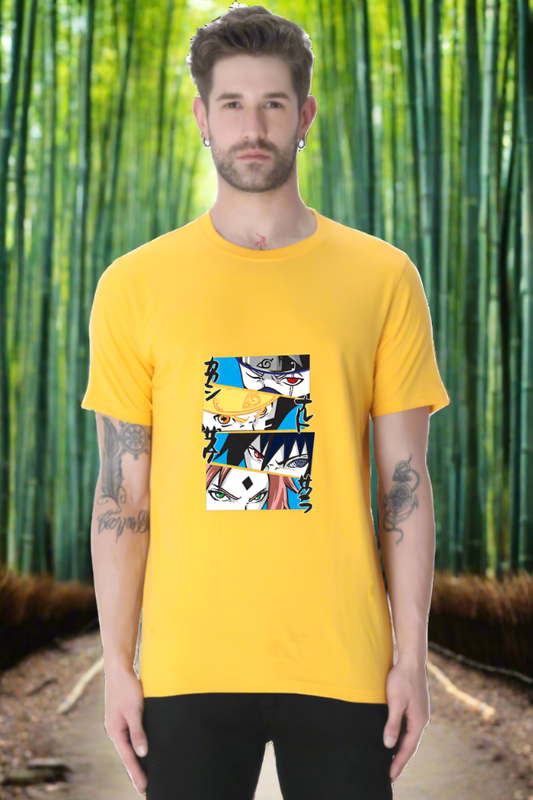 Anime Team Number 7 Unisex Cotton T-Shirt - Xavi's World