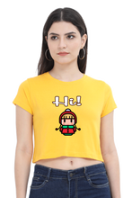 Load image into Gallery viewer, Xavi&#39;s Cute Hi Women&#39;s Cropped T-shirt
