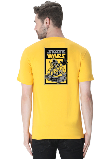 Xavi's Skate Wars Skater Back Print Streetwear Unisex Tshirt - Xavi's World